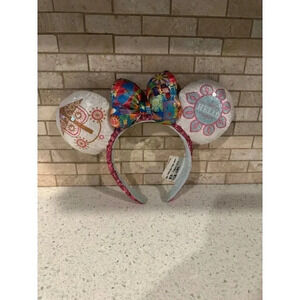 Disney Parks 'It's A Small World After All'‎ Minnie Mouse Ear Headband
